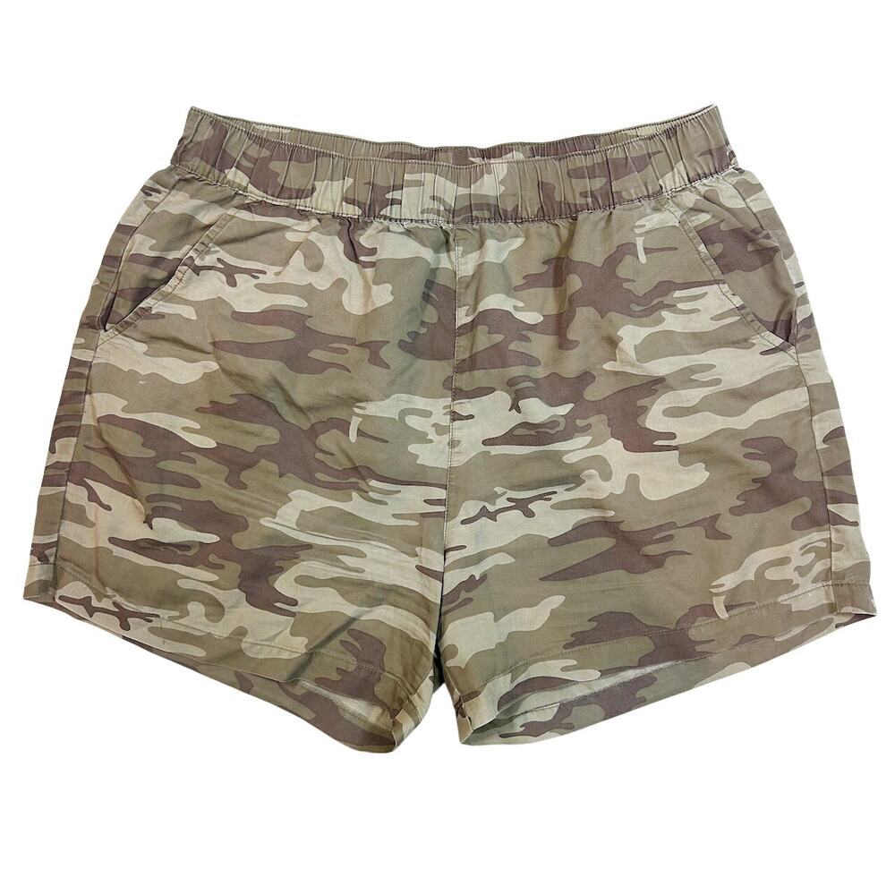 2 Pair Casual Comfy Active Shorts Camo Animal Loose Fit Boardwalk Size XXL - Picture 4 of 8